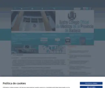 Combadajoz.com(Médicos de Cáceres y Badajoz) Screenshot