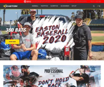 Combatbaseball.com(Easton Baseball & Softball) Screenshot