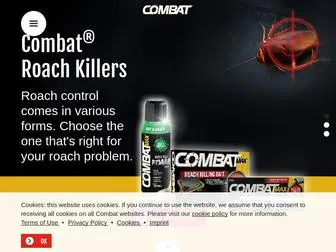 Combatbugs.com(For 25 years) Screenshot
