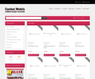 Combatmodels.fi(Combat Models) Screenshot