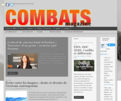 Combats-Magazine.org(Redirection en htm) Screenshot