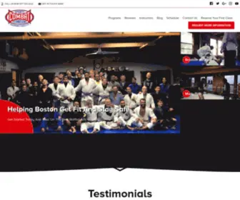 Combatsportsboston.com(Boston Jiu Jitsu) Screenshot