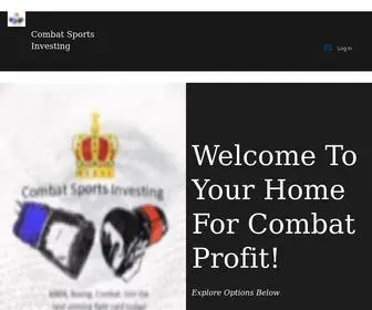 Combatsportsinvesting.com(Combat Sports Investing) Screenshot