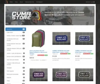 Combatvet.org(CVMA Store) Screenshot