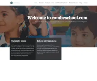 Combeschool.com(Combe School) Screenshot