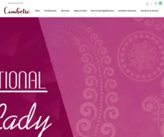 Combetic.com(Combetic Fashion Shop) Screenshot