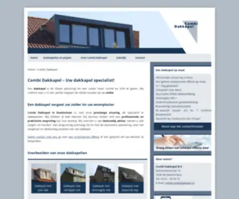 Combidakkapel.nl(Uw dakkapel specialist) Screenshot