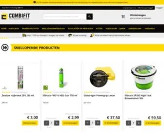 Combifit.be(Voor vakmannen in de bouw) Screenshot