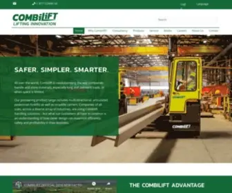 Combilift.com Screenshot