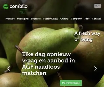 Combilo.nl(Nederlandse importeur en exporteur van kasgroenten · vollegronds) Screenshot