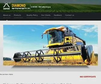 Combineblades.net(DAEPL (Diamond Agro Engineering Pvt) Screenshot