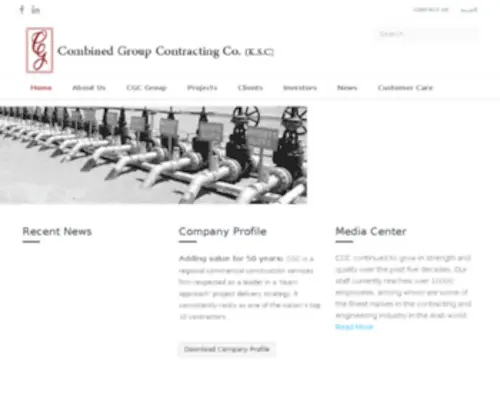 Combined-Group.com Screenshot