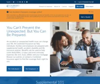 Combinedinsurance.com(Homepage) Screenshot