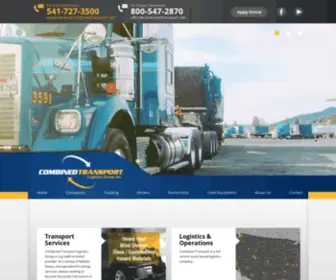 Combinedtransport.com(Combined Transport) Screenshot