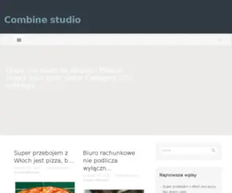 Combinestudio.pl(Combine studio) Screenshot