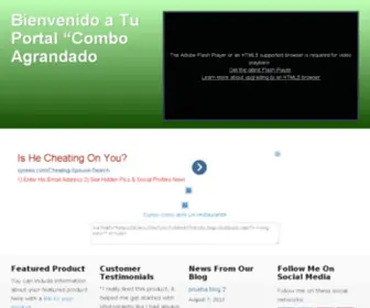 Comboagrandado.com(Combo Agrandado Latino) Screenshot