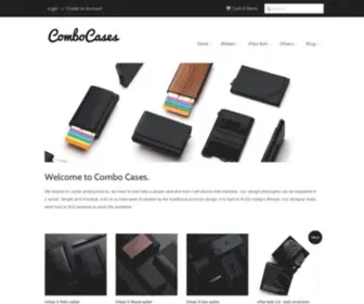 Combocases.com(Our design philosophy can be explained in 2 words) Screenshot