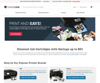 Comboink.com(Discount Ink Cartridges) Screenshot