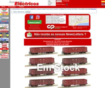 Comboioselectricos.com(Modelismo ferroviario) Screenshot