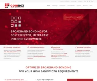 Combox-Networks.com(Broadband bonding) Screenshot