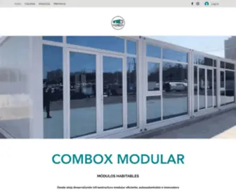 Comboxmodular.com(Infraestructura Modular) Screenshot