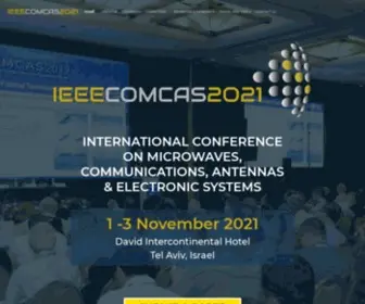 Comcas.org(IEEE COMCAS Conference 2021) Screenshot