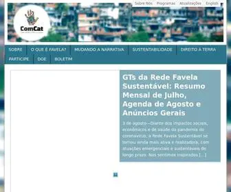 Comcat.org(Comunidades Catalisadoras) Screenshot