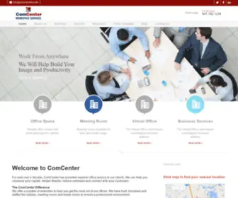 Comcenter.net(Comcenter Secretarial Service Nationwide) Screenshot