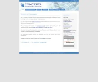 Comcepta.com(Comcepta AG) Screenshot