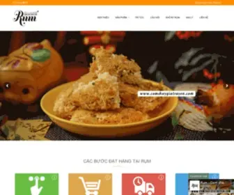 Comchaygiatruyen.com(Cơm Cháy Chà Bông Gia Truyền Sài Gòn) Screenshot