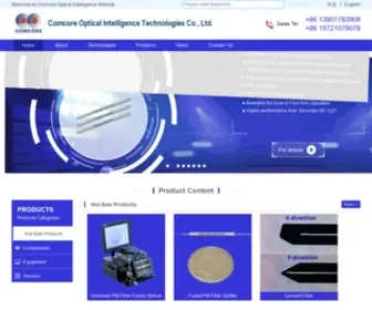 Comcore.com(Comcore Optical Intelligence Technologeis Co) Screenshot