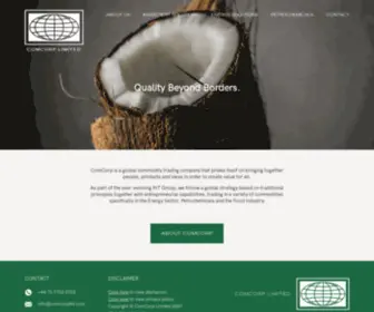 Comcorpltd.com(Quality Beyond Borders) Screenshot