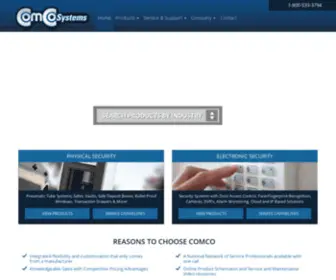 Comcosystems.com(Pneumatic Tube Delivery Systems) Screenshot