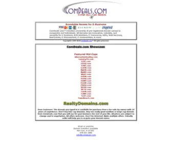 Comdeals.com(Domain Name Sales and Branding) Screenshot