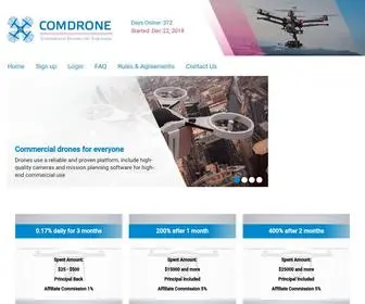 Comdrone.biz(Commercial Drones) Screenshot