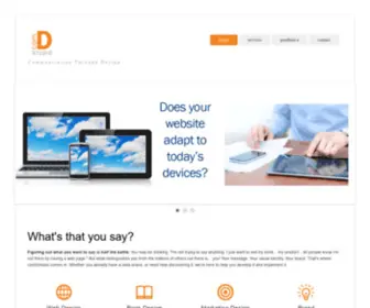 Comdstudio.com(Communication through Design) Screenshot