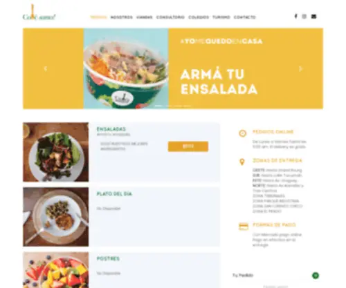 Come-Sano.com.ar(Comé) Screenshot