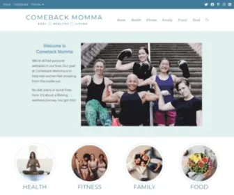 Comebackmomma.com(The goal at Comeback Momma) Screenshot