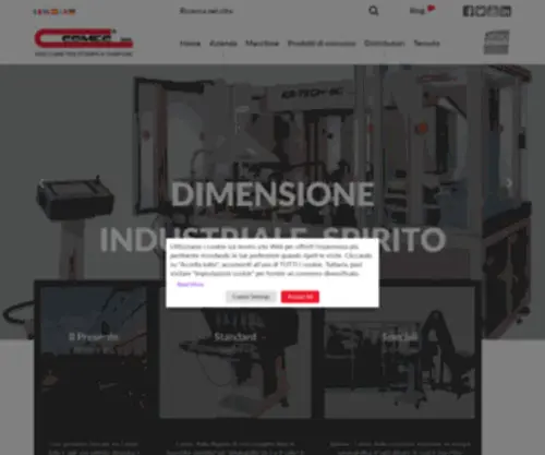 Comec-Italia.com(Comec Italia) Screenshot