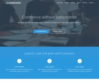 Comecero.com(Commerce without Compromise) Screenshot