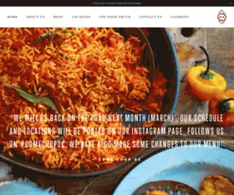 Comechopdc.com(Come'Chop DC) Screenshot