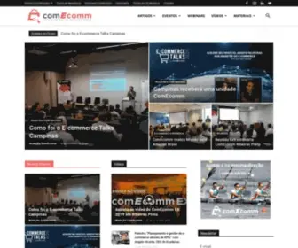 Comecomm.com.br(Comitê de Líderes de E) Screenshot