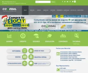 Comedal.com.co(Inicio) Screenshot