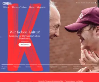 Comedia-Koeln.de(Comedia Theater Köln) Screenshot