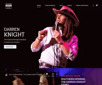 Comediandarrenknight.com(Darren Knight) Screenshot