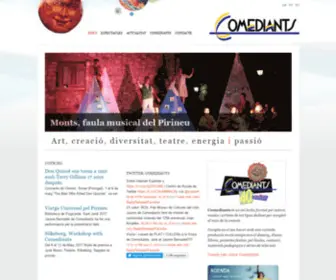 Comediants.com(COMEDIANTS Companyia de teatre) Screenshot