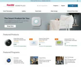 Comedmarketplace.com(ComEd Marketplace) Screenshot