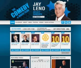 Comedyandmagicclub.com(Comedy and Magic Club) Screenshot