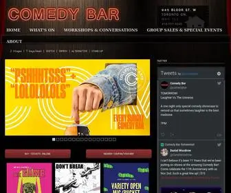 Comedybar.ca(Comedy BarBloor St.W Toronto Ontario) Screenshot