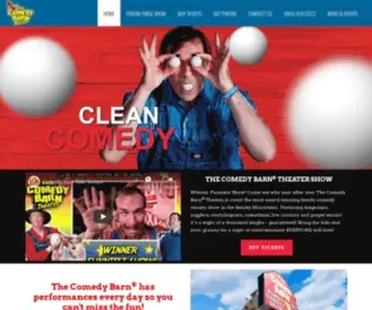 Comedybarn.com(The Comedy Barn®) Screenshot